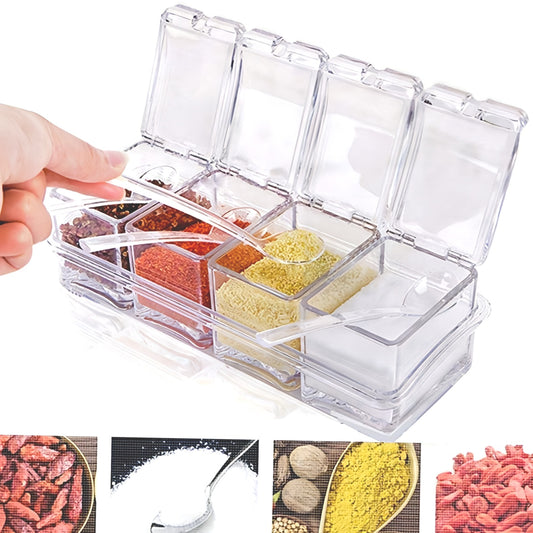 Crystal Spice Seasoning Container Set